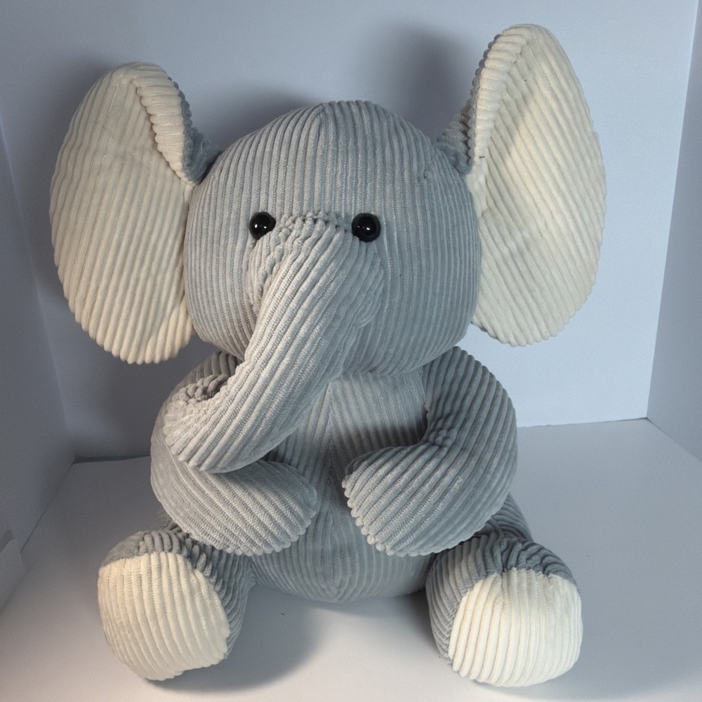 Little Toasties Heat & Hug Ribbed Plush Evie Elephant New Zealand Lightly Used